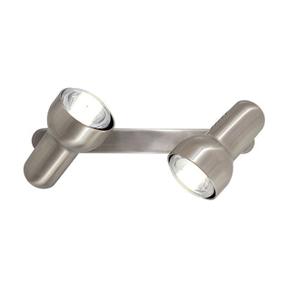 Eurolux Spotlight Turbo Spotlight 2 Light Bar Satin Chrome R80 - image 01