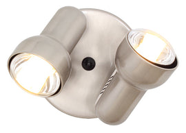 Eurolux Spotlight Turbo 2 Light R80 190mm Satin Chrome in Electrical & Lighting,Lighting,Interior Lighting