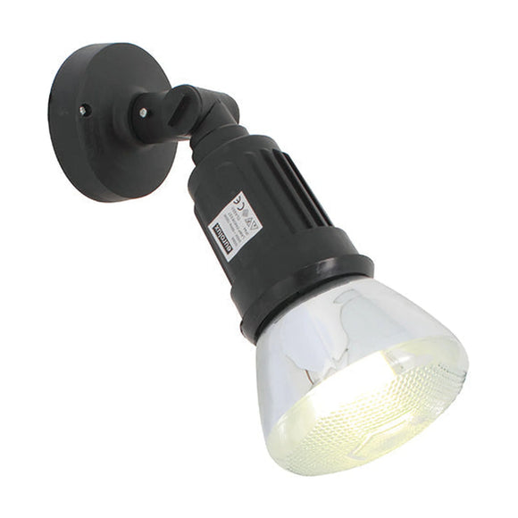 Eurolux Outdoor Wall Light Plastic 1X PAR38 Black - image 01