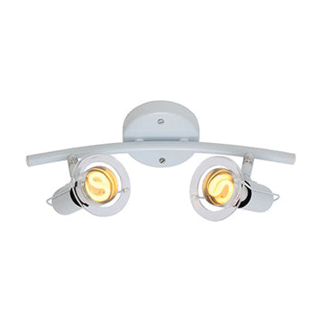 Eurolux Spotlight Mini Disc Bow 2 Light R50 White - image 01