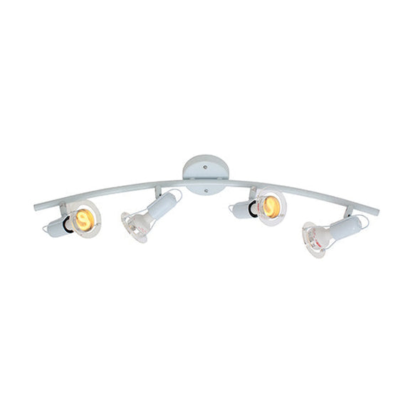 Eurolux Spotlight Mini Disc Bow 4 Light R50 White - image 01