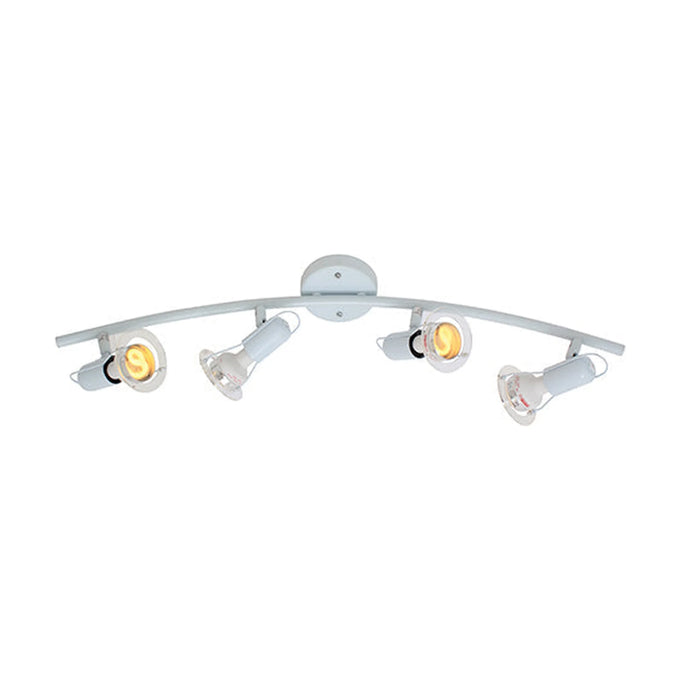 Eurolux Spotlight Mini Disc Bow 4 Light R50 White - image 01