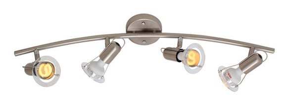 Eurolux Spotlight Mini Disc Bow 4 Light R50 Satin Chrome in Electrical & Lighting,Lighting,Interior Lighting