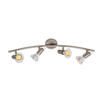 Eurolux Spotlight Mini Disc Bow 4 Light R50 Satin Chrome - image 01