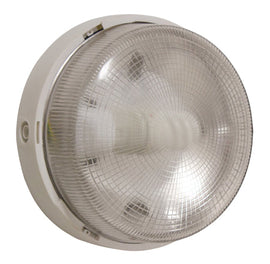 Eurolux Bulkhead Glass Round 1X100W White in Electrical & Lighting,Lighting,Interior Lighting