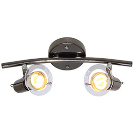 Eurolux Spotlight Mini Disc Spotlight 2 Light Bow Gun Metal in Electrical & Lighting,Lighting,Interior Lighting