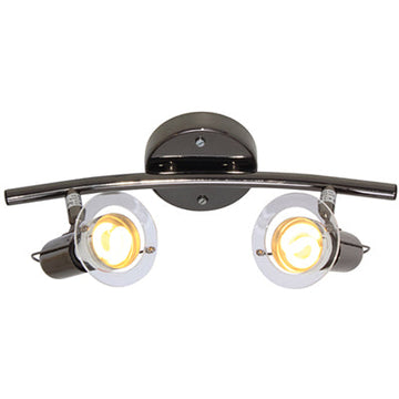 Eurolux Spotlight Mini Disc Spotlight 2 Light Bow Gun Metal in Electrical & Lighting,Lighting,Interior Lighting