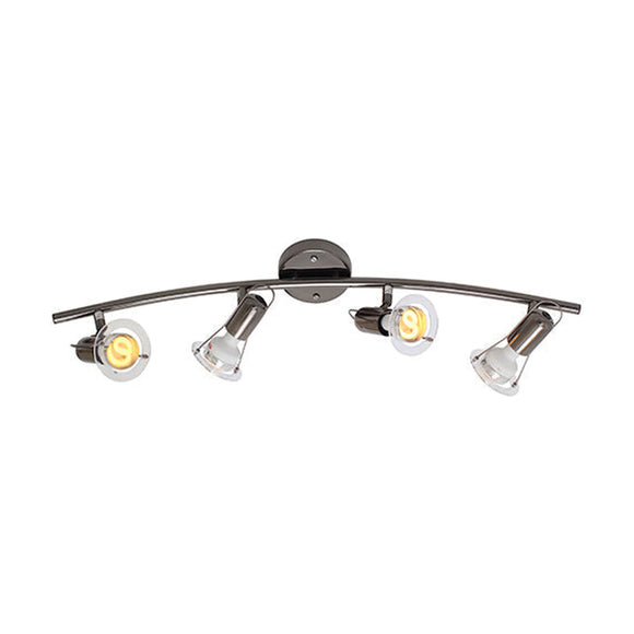 Eurolux Spotlight Mini Disc Bow 4 Light R50 Gun Metal - image 01