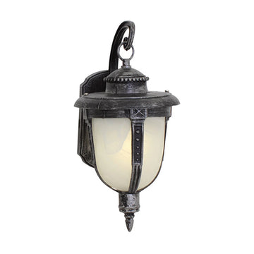 Eurolux Lantern Alabaster Downfacing Black/Silver - image 01