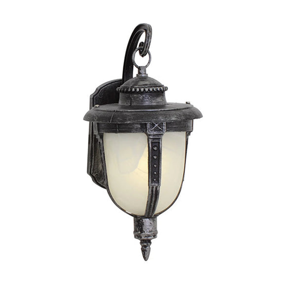 Eurolux Lantern Alabaster Downfacing Black/Silver - image 01