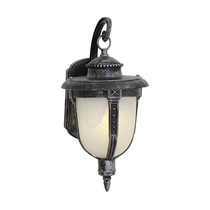 Eurolux Lantern Alabaster Downfacing Black/Silver - image 01