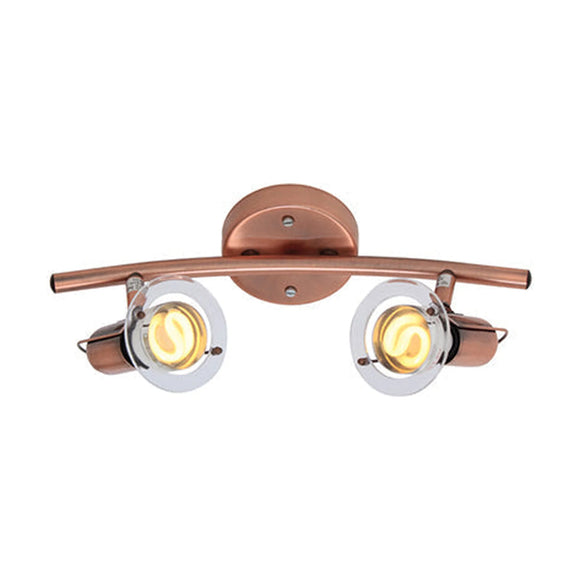 Eurolux Spotlight Mini Disc Bow 2 Light R50 Copper - image 01