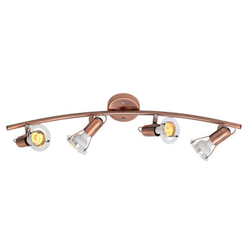 Eurolux Spotlight Mini Disc Bow 4 Light R50 Copper in Electrical & Lighting,Lighting,Interior Lighting
