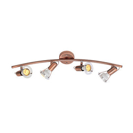 Eurolux Spotlight Mini Disc Bow 4 Light R50 Copper - image 01