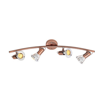 Eurolux Spotlight Mini Disc Bow 4 Light R50 Copper - image 01