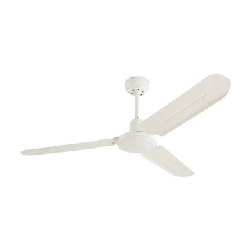 Eurolux Industrial Ceiling Fan 3 Blades White 60W - image 01