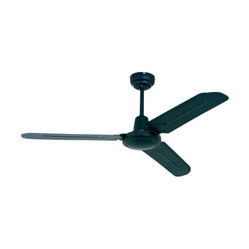 Eurolux Industrial Ceiling Fan 3 Blades Black 60W - image 01