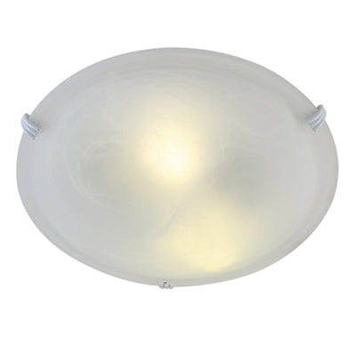 Eurolux Ceiling Light Alabaster 300mm White in Electrical & Lighting,Lighting,Interior Lighting