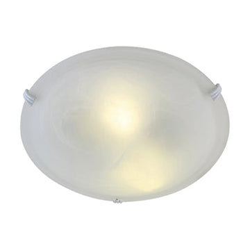 Eurolux Ceiling Light Alabaster 300mm White - image 01