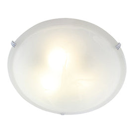 Eurolux Ceiling Light Alabaster 400mm White in Electrical & Lighting,Lighting,Interior Lighting