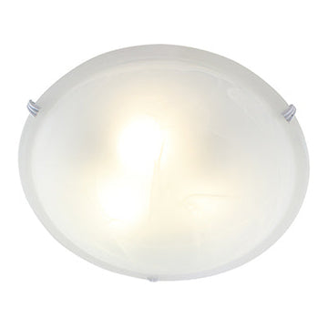 Eurolux Ceiling Light Alabaster 400mm White in Electrical & Lighting,Lighting,Interior Lighting