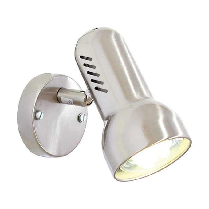 Eurolux Spotlight Turbo 1 Light R63 80mm Satin Chrome - image 01