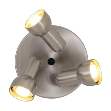 Eurolux Spotlight Turbo 3 Light R63 Satin Chrome - image 01