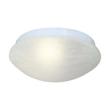 Eurolux Ceiling Light Bathroom Alabaster 220mm White - image 01