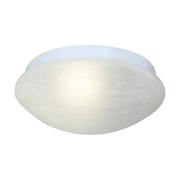 Eurolux Ceiling Light Bathroom Alabaster 220mm White - image 01