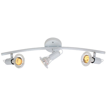 Eurolux Spotlight Mini Disc Bow 3 Light R50 White in Electrical & Lighting,Lighting,Interior Lighting