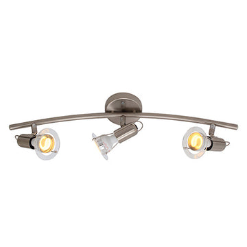 Eurolux Spotlight Mini Disc Bow 3 Light R50 Satin Chrome in Electrical & Lighting,Lighting,Interior Lighting