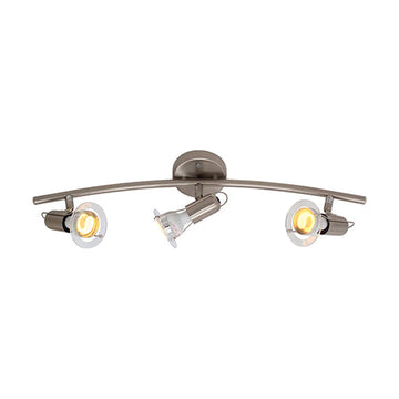 Eurolux Spotlight Mini Disc Bow 3 Light R50 Satin Chrome - image 01