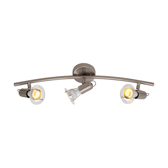 Eurolux Spotlight Mini Disc Bow 3 Light R50 Satin Chrome - image 01