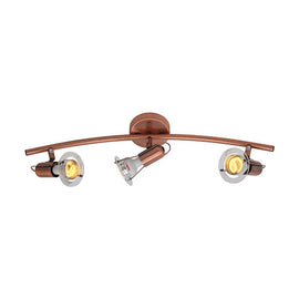 Eurolux Spotlight Mini Disc Bow 3 Light R50 Copper - image 01