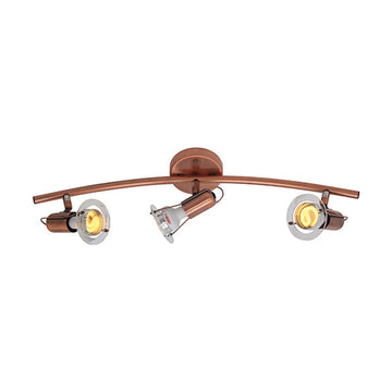Eurolux Spotlight Mini Disc Bow 3 Light R50 Copper - image 01
