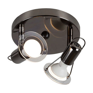 Eurolux Spotlight Mini Disc 2 Light R50 190mm Gun Metal - image 01