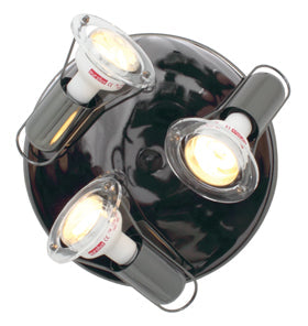 Eurolux Spotlight Mini Disc 3 Light R50 240mm Gun Metal in Electrical & Lighting,Lighting,Interior Lighting