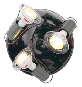 Eurolux Spotlight Mini Disc 3 Light R50 240mm Gun Metal in Electrical & Lighting,Lighting,Interior Lighting