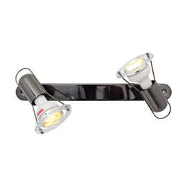 Eurolux Spotlight Mini Disc Bar 2 Light R50 Gun Metal - image 01