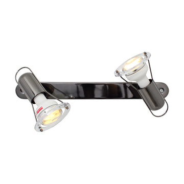 Eurolux Spotlight Mini Disc Bar 2 Light R50 Gun Metal - image 01