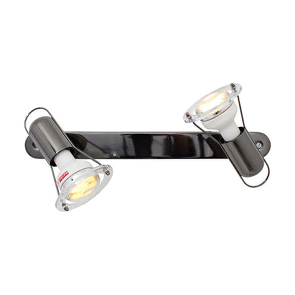 Eurolux Spotlight Mini Disc Bar 2 Light R50 Gun Metal - image 01