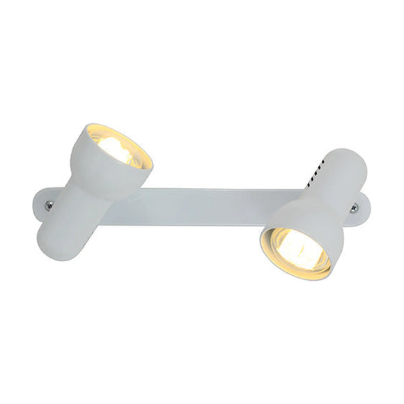 Eurolux Spotlight Turbo Bar 2 Light R63 White - image 01