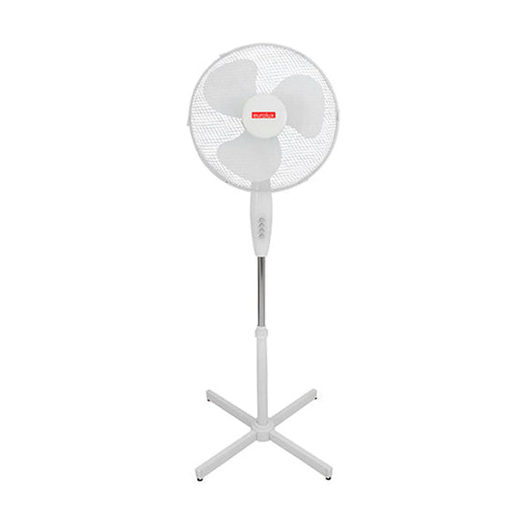 Eurolux Standing Fan 3 Blades White 50W - image 01