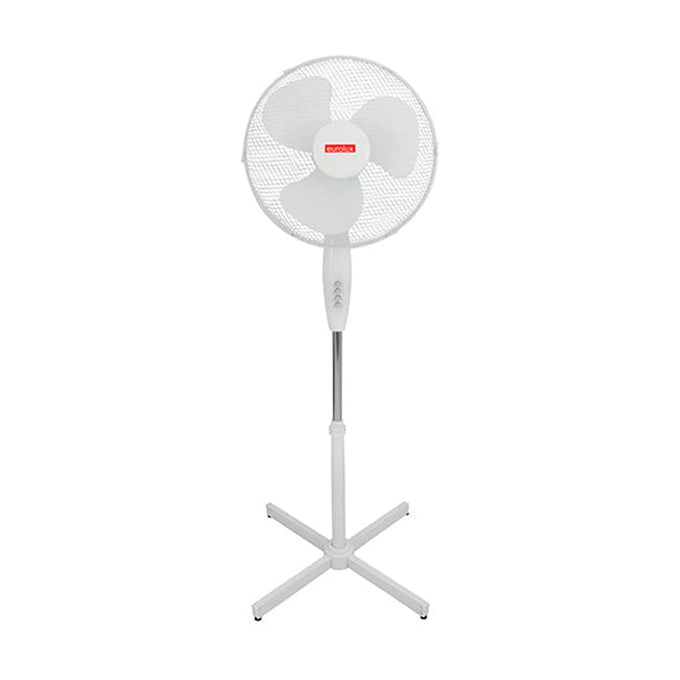 Eurolux Standing Fan 3 Blades White 50W - image 01