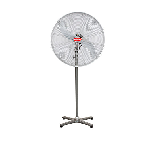 Eurolux Hurricane Standing Fan 2 Blades Silver 230W in Ac Powered, Fans, Heating & Cooling