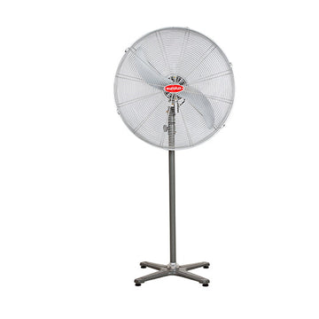 Eurolux Hurricane Standing Fan 2 Blades Silver 230W in Ac Powered, Fans, Heating & Cooling