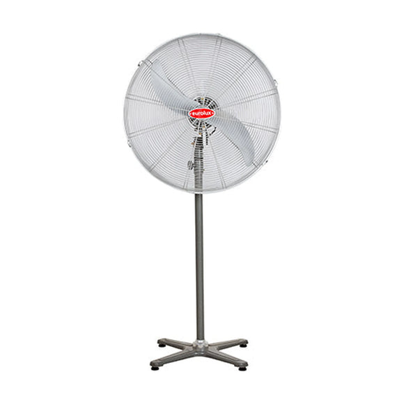 Eurolux Hurricane Standing Fan 2 Blades Silver 230W - image 01