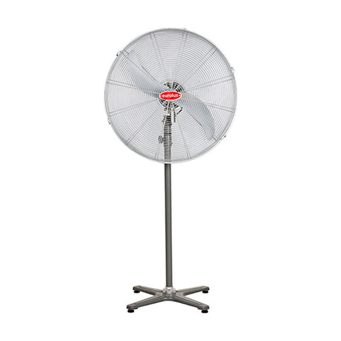 Eurolux Hurricane Standing Fan 2 Blades Silver 230W - image 01