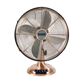 Eurolux Desk Fan 4 Blades Antique Copper 40W - image 01