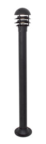 Eurolux Louvre Bollard Black in Electrical & Lighting, Exterior Lighting, Lighting